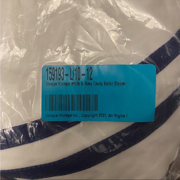 Unique Vintage Candy Sailor Blouse - Picture 6 of 9